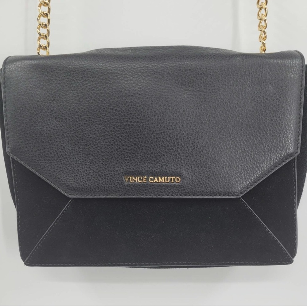 Vince camuto shoulder leather bag
